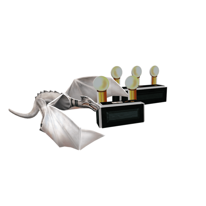 Klocki ceramiczne Brick Trick Harry Potter - Gringotts Wizarding Bank - elementy dekoracyjne