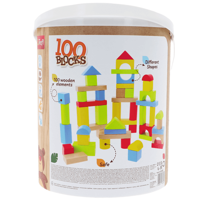 100 block - 100 klocków - przód opakowania nr 2