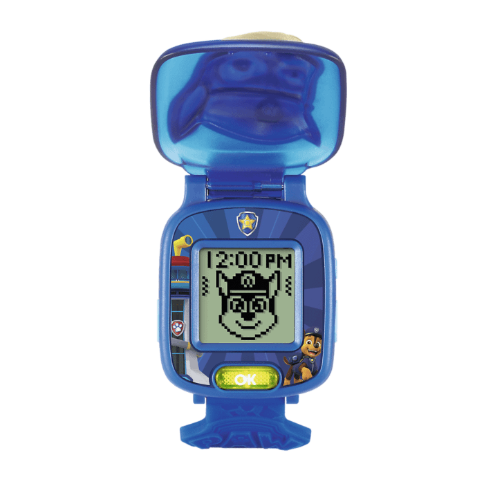 Zabawka interaktywna VTECH Psi Patrol Chase - zegarek otwarty, przód