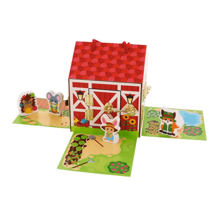 Zabawka drewniana Lock House Tiny Tails | Trefl