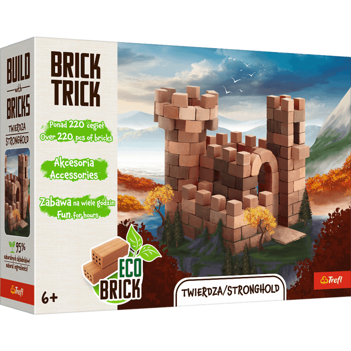 Klocki ceramiczne Brick Trick - Twierdza/Stronghold - opakowanie Klocki ceramiczne Brick Trick - Twierdza/Stronghold - opakowanie