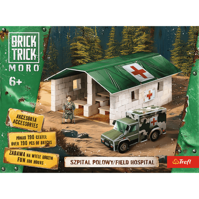 Klocki ceramiczne Brick Trick Moro - Szpital polowy | Trefl