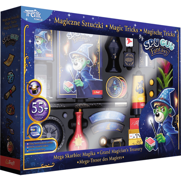 Zabawka Mega Skarbiec Magika, Magiczne Sztuczki Spy Guy - opakowanie Zabawka Mega Skarbiec Magika, Magiczne Sztuczki Spy Guy - opakowanie