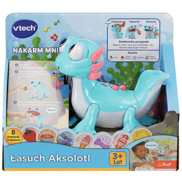 Zabawka interaktywna Vtech, Łasuch Aksolotl - produkt