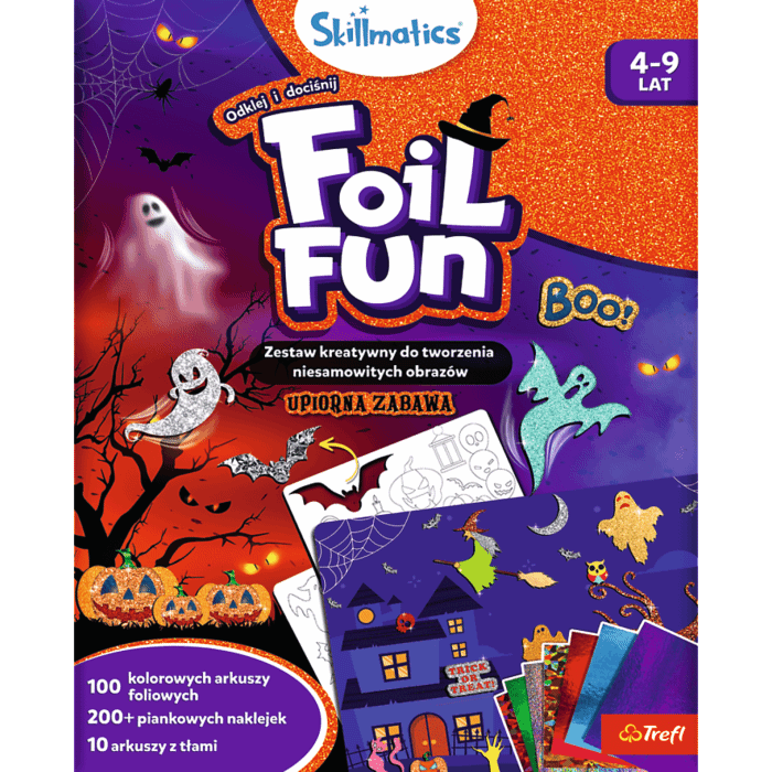 Zestaw kreatywny Skillmatics, Foil Fun, Upierna Zabawa | Trefl