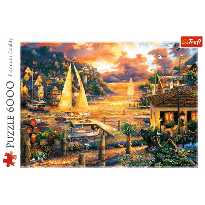 Łapiąc sny - puzzle 6000 od Trefl