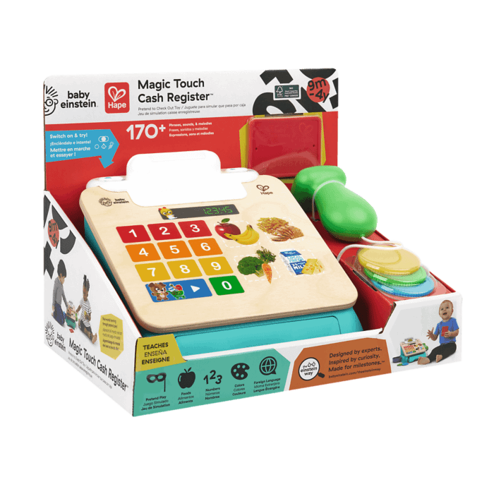 Zabawka Hape Baby Einstein: Magiczna dotykowa kasa fiskalna