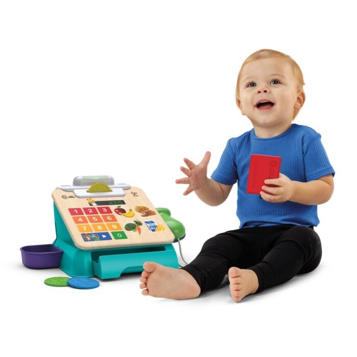 Zabawka Hape Baby Einstein: Magiczna dotykowa kasa fiskalna - zabawa 