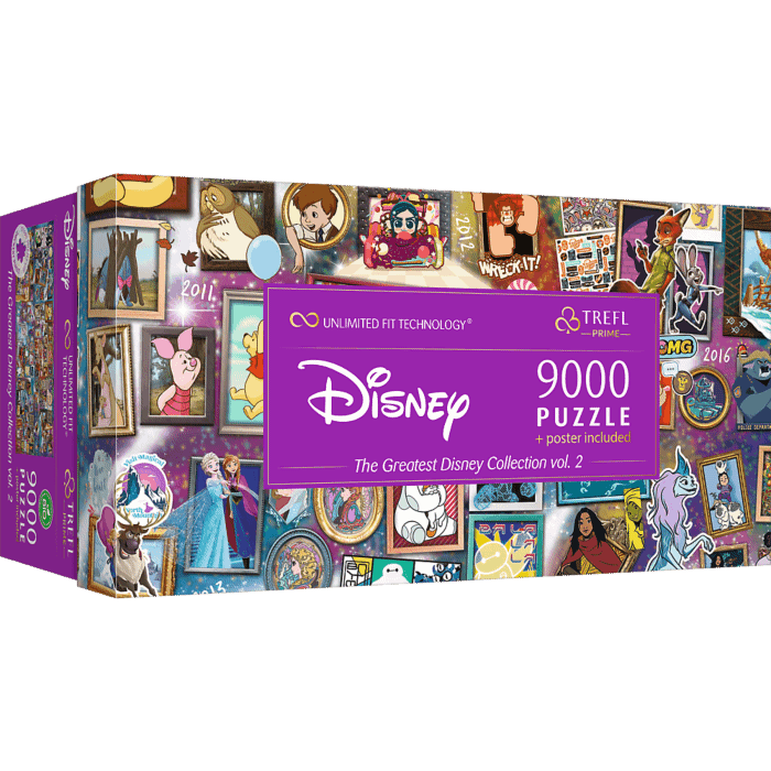 Puzzle Prime 9000 el. The Greatest Disney Collection vol.2 - opakowanie 