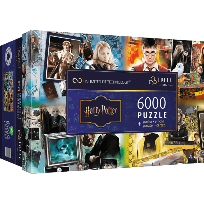 Puzzle Prime 6000 el. Harry Potter Hogwarts - opakowanie 