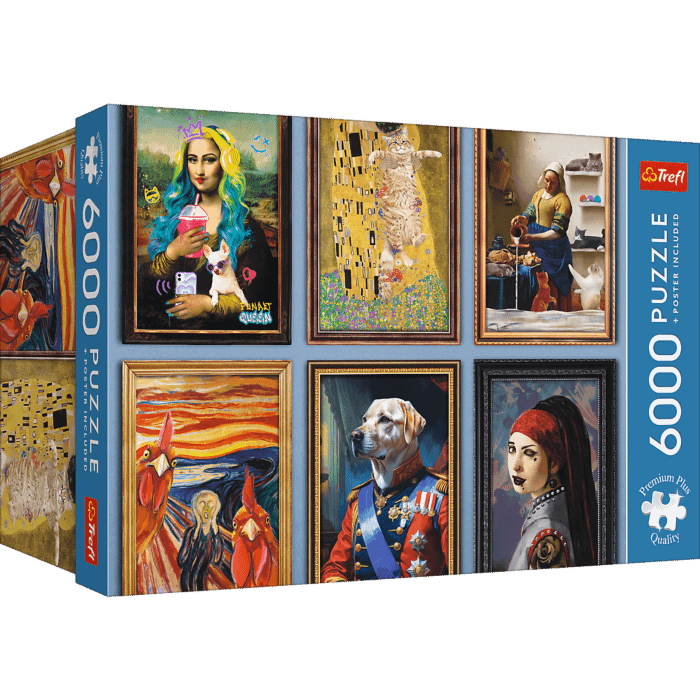 Puzzle Premium Plus Quality 6000 el. Fun Art Collection - opakowanie 