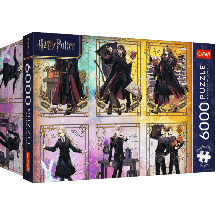 Puzzle Premium Plus Quality Harry Potter 6000 el. Young Wizards - opakowanie 