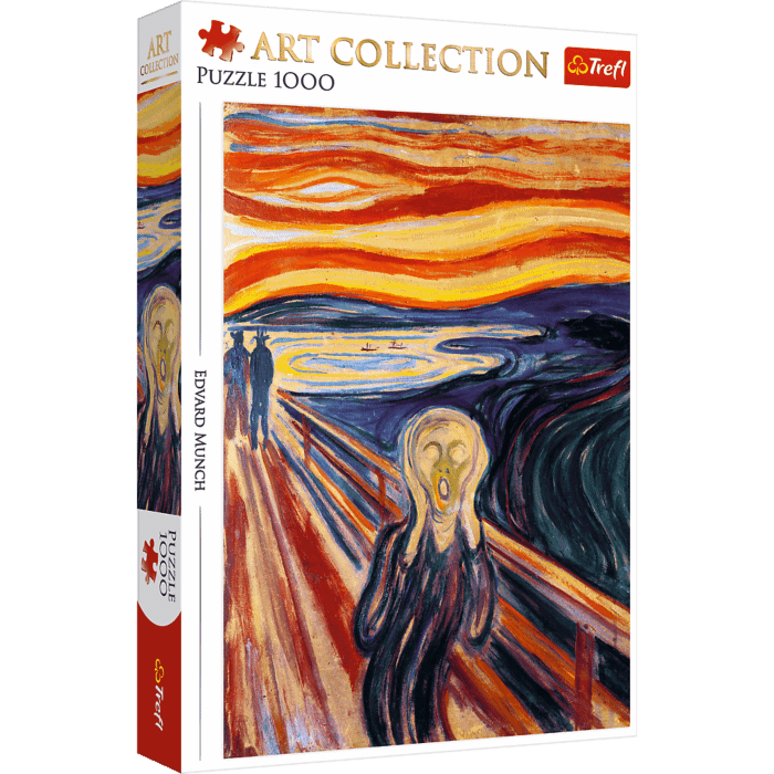 Puzzle Art Collection 1000 el. Krzyk - opakowanie Puzzle Art Collection 1000 el. Krzyk - opakowanie