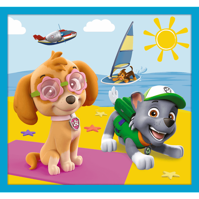 Puzzle Psi Patrol 10w1 Niezawodna druzyna Psiego Patrolu - obrazek nr 7
