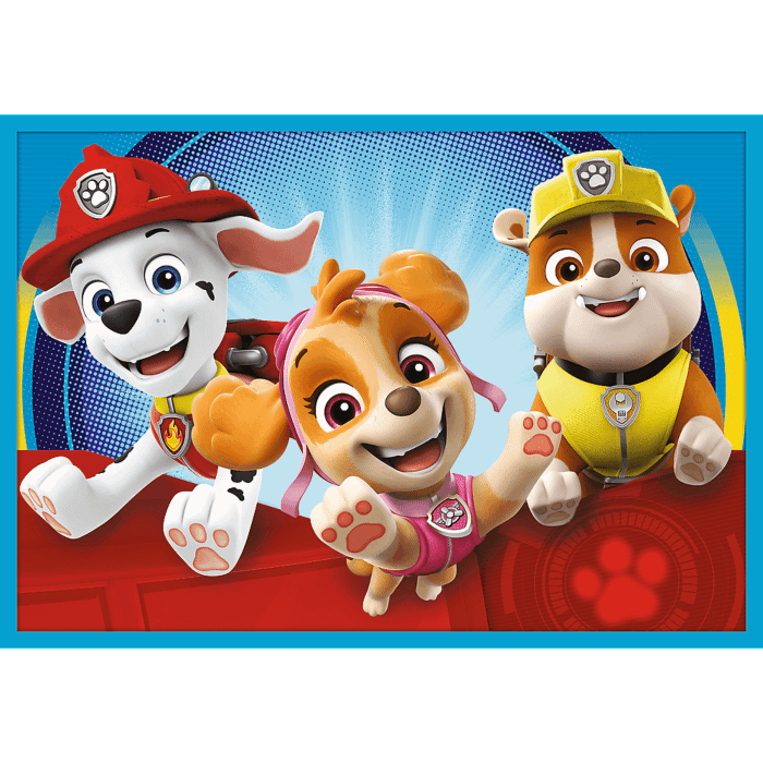 Puzzle Psi Patrol 10w1 Niezawodna druzyna Psiego Patrolu - obrazek nr 6