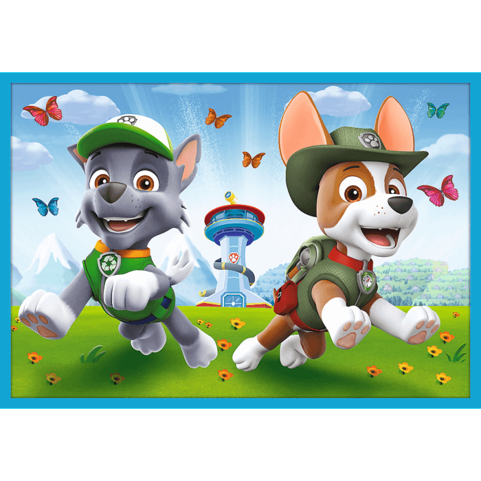 Puzzle Psi Patrol 10w1 Niezawodna druzyna Psiego Patrolu - obrazek nr 8