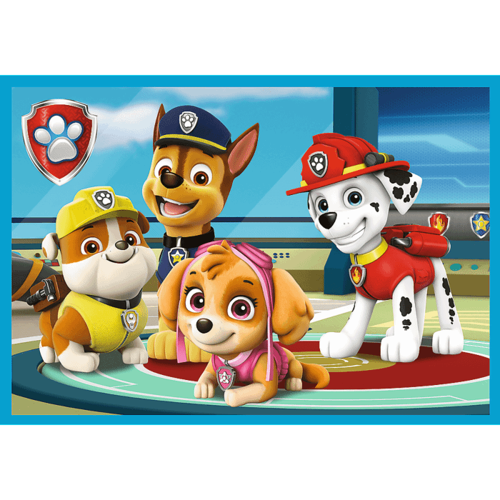 Puzzle Psi Patrol 10w1 Niezawodna druzyna Psiego Patrolu - obrazek nr 4