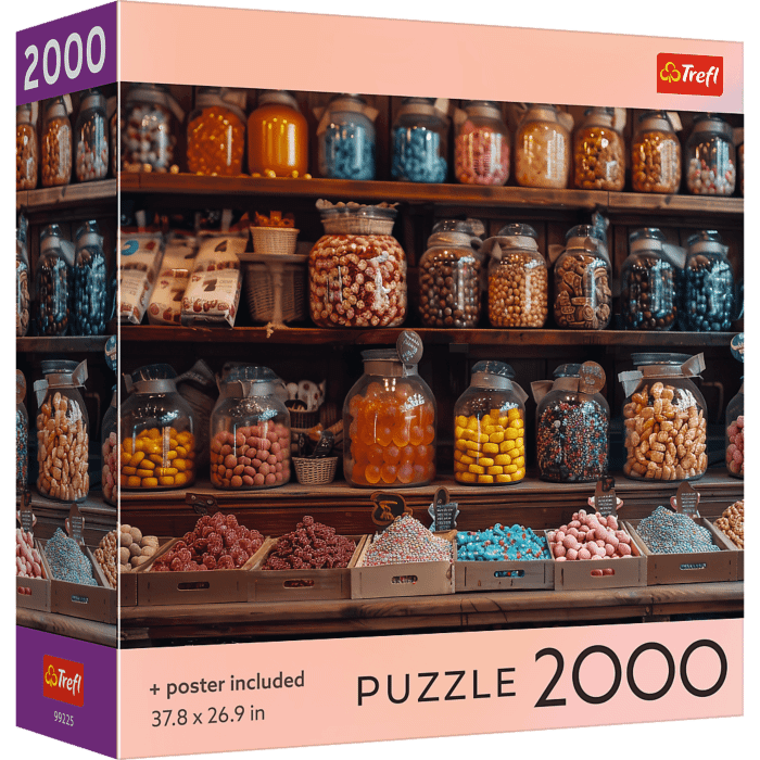 Puzzle 2000 el. USA Collection: Jars of Joy - opakowanie 