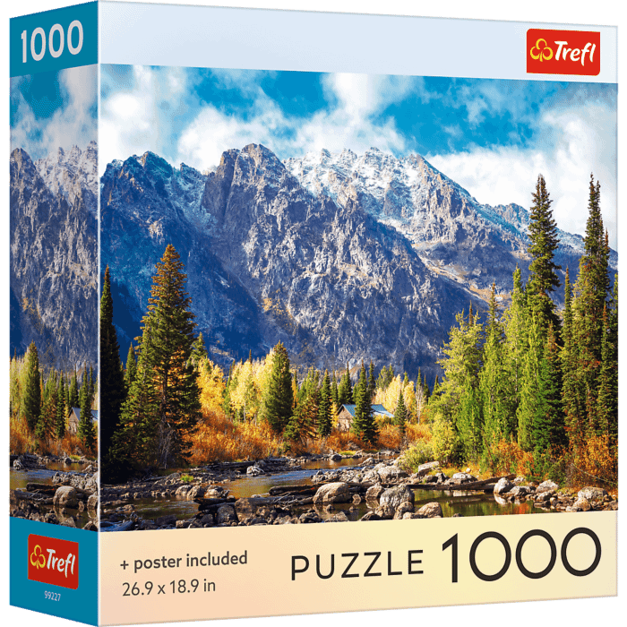 Puzzle 1000 el. USA Collection: Grand Teton National Park - opakowanie 