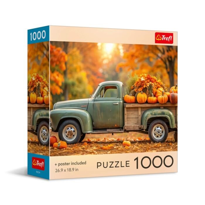 Puzzle 1000 el. USA Collection: Autumn Truck - opakowanie Puzzle 1000 el. USA Collection: Autumn Truck - opakowanie