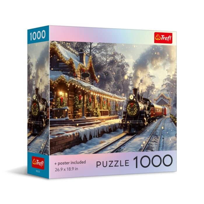 Puzzle 1000 el. USA Collection: Christmas Express - opakowanie Puzzle 1000 el. USA Collection: Christmas Express - opakowanie