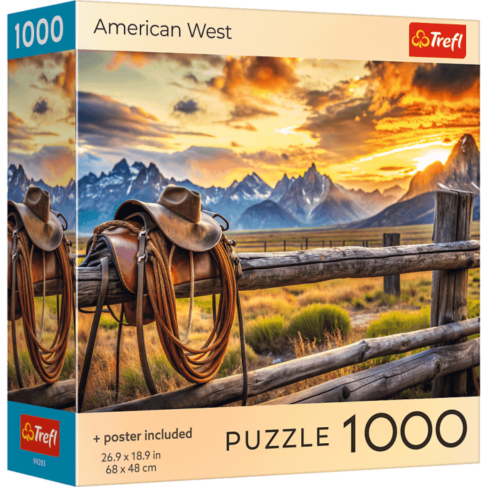 Puzzle 1000 el. USA Collection: American West - opakowanie