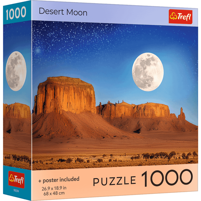 Puzzle 1000 el. USA Collection: Desert Moon - opakowanie