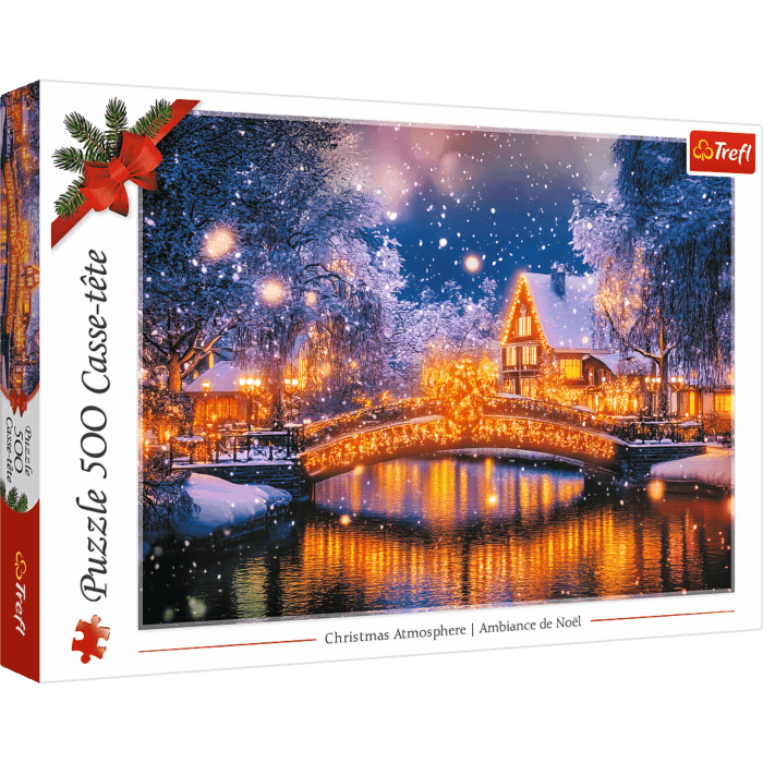 Puzzle 500 el. XMAS Christmas Atmosphere - Opakowanie 