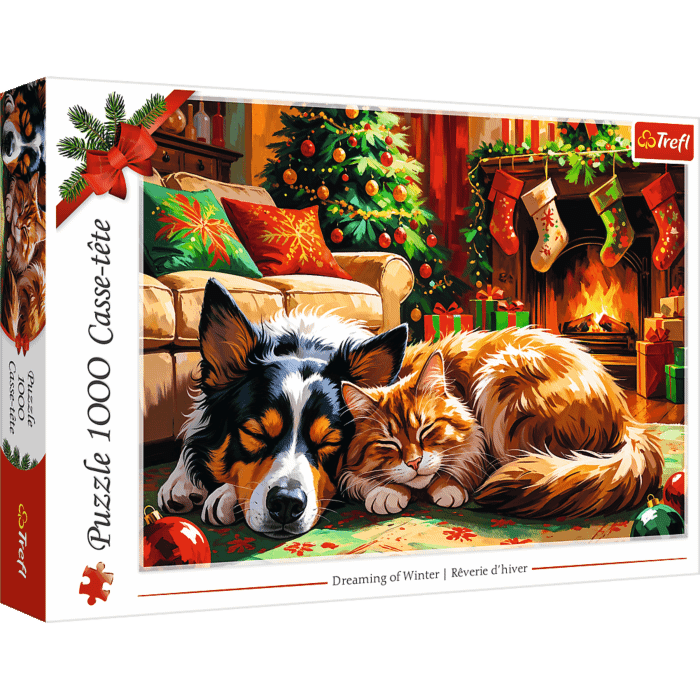 Puzzle 1000 el. XMAS Dreaming of Winter - opakowanie 
