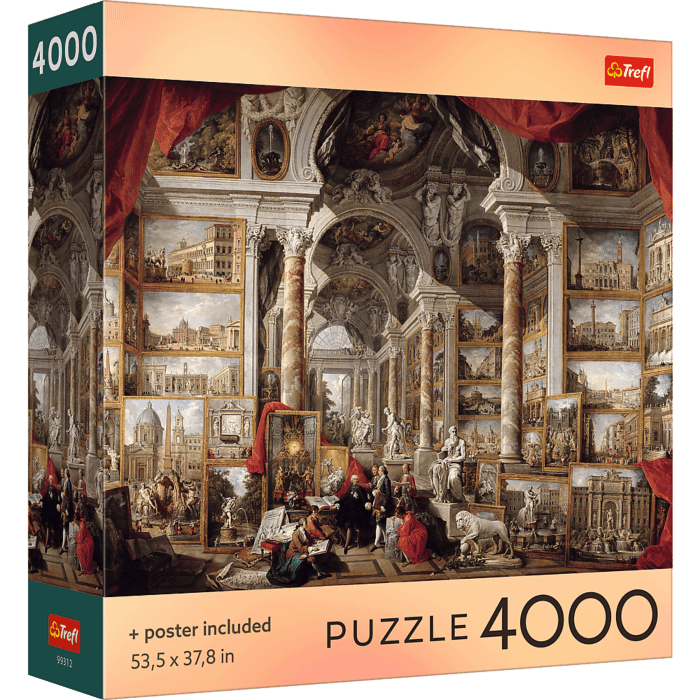 Puzzle 4000 el. USA Collection: Nowoczesny Rzym, Panini - opakowanie