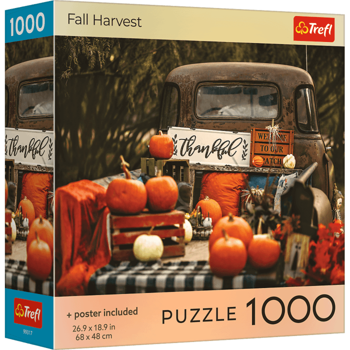Puzzle 1000 el. USA Collection: Fall Harvest - opakowanie 