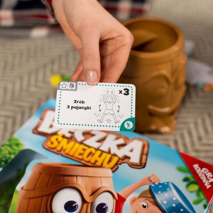 Gra zręcznościowa Beczka Śmiechu Trefl zdjęcie 2