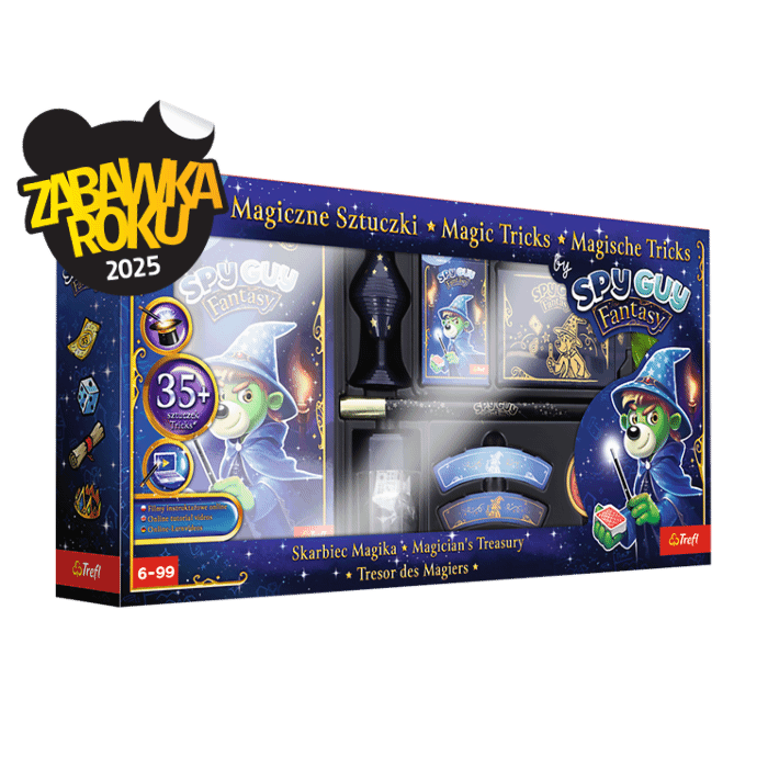 Zabawka Skarbiec Magika, Magiczne Sztuczki Spy Guy - opakowanie z nagrodą Zabawki Roku 2025