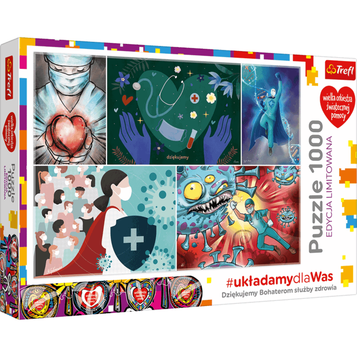 Układamy dla Was - puzzle specjalne od Trefl i WOŚP Układamy dla Was - puzzle specjalne od Trefl i WOŚP