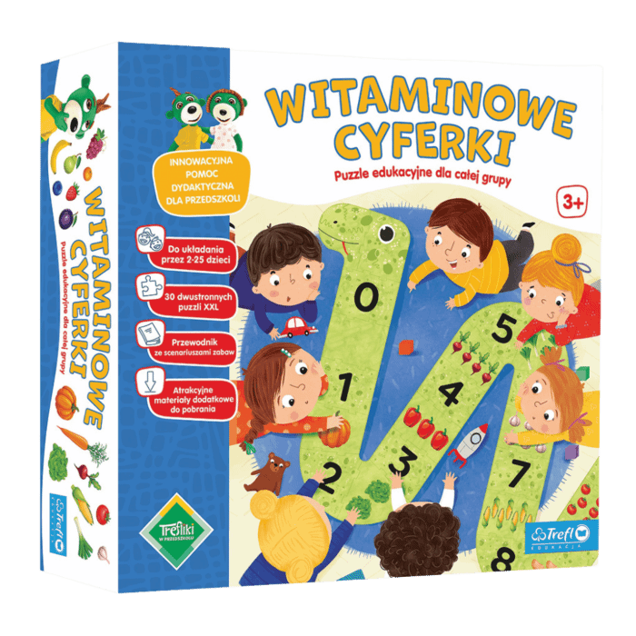 Witaminowe cyferki - opakowanie Witaminowe cyferki - opakowanie