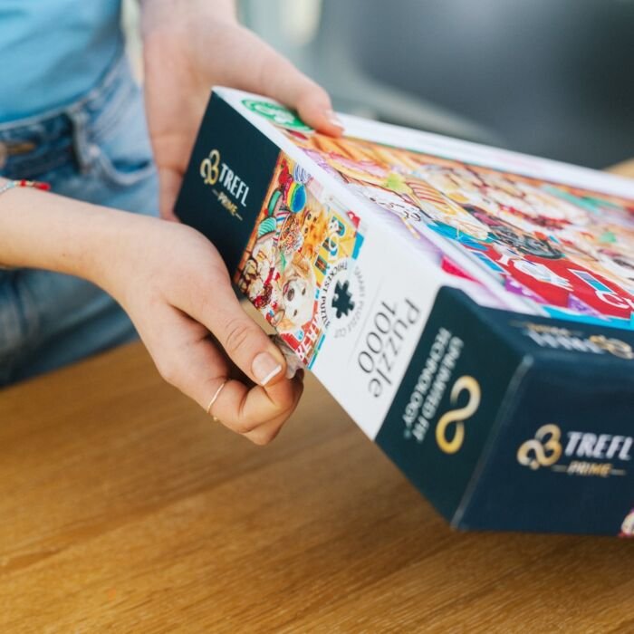 Doggy Peekers, Puzzle 1000 elementów od Trefl Prime UFT - zdjęcie 6