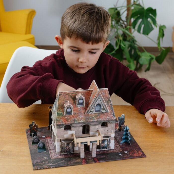 Klocki ceramiczne Brick Trick Halloween - Straszny Dwór | Trefl