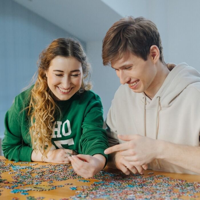 Puzzle 1000 el. 40-lecie Trefl - Trójmiasto - radosne układanie