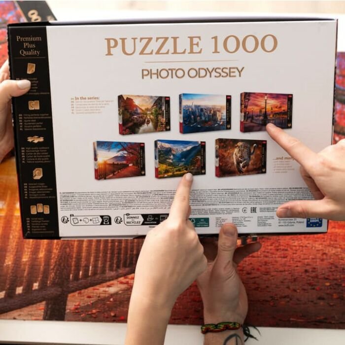 Trefl 1000 Piece Jigsaw Puzzle – Mount Fuji Japan Photo Odyssey, Premium Plus, 68x48 Cm