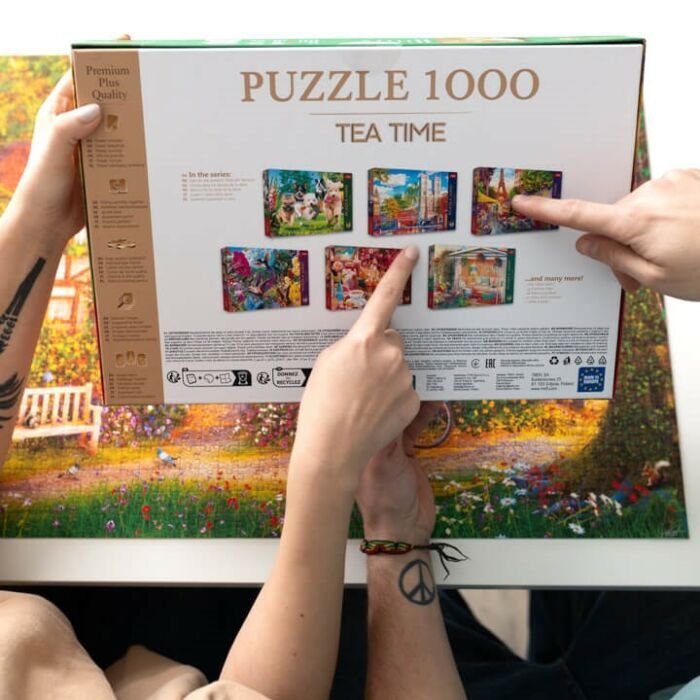Puzzle Premium Plus Quality 1000 el. Tea Time: View of London