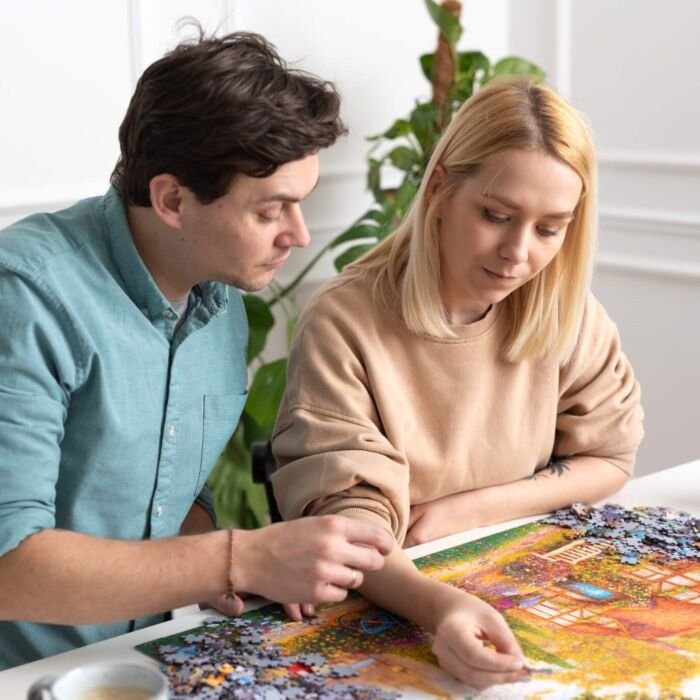 Puzzle Premium Plus Quality 1000 el. Tea Time: View of London