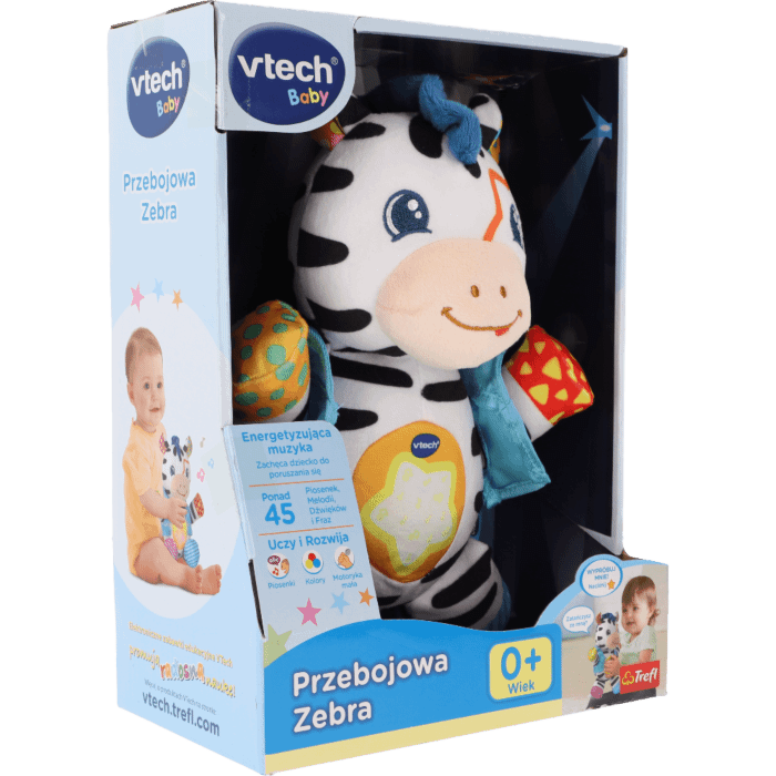 Przebojowa Zebra - zabawka elektroniczna VTech