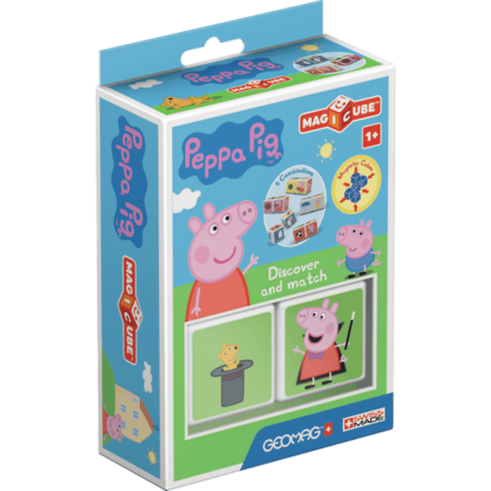 Zestaw klocków magnetycznych Świnka Peppa
