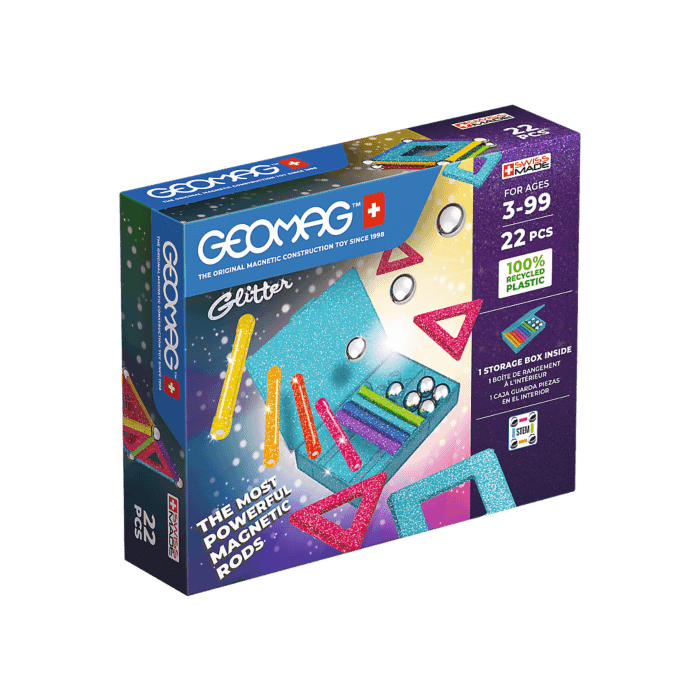 Geomag Glitter Recycled, zabawka magnetyczna | sklep trefl - zdjęcie 1 Geomag Glitter Recycled, zabawka magnetyczna | sklep trefl - zdjęcie 1