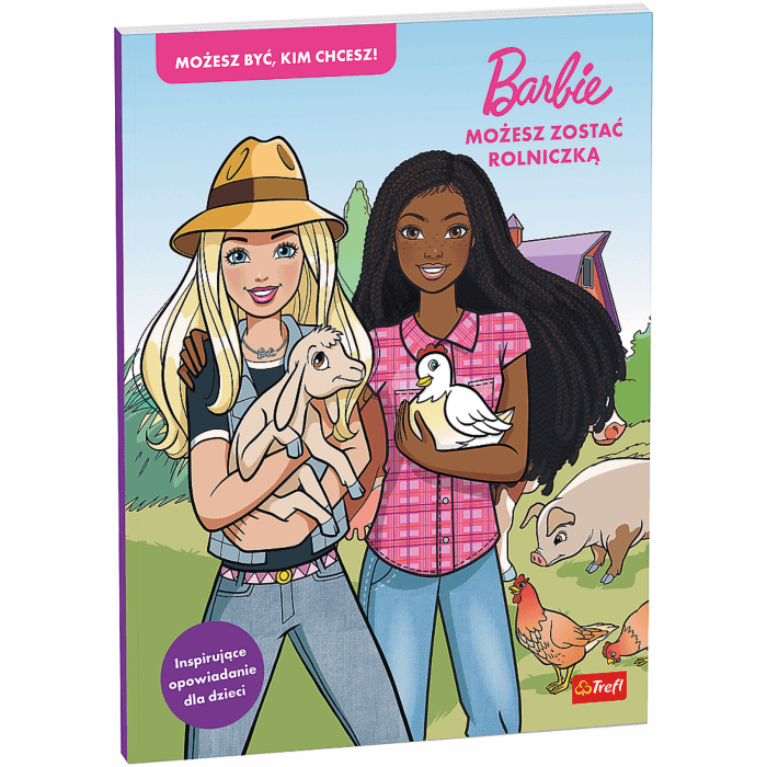 Książka Barbie, Możesz zostać rolniczką - okładka Książka Barbie, Możesz zostać rolniczką - okładka