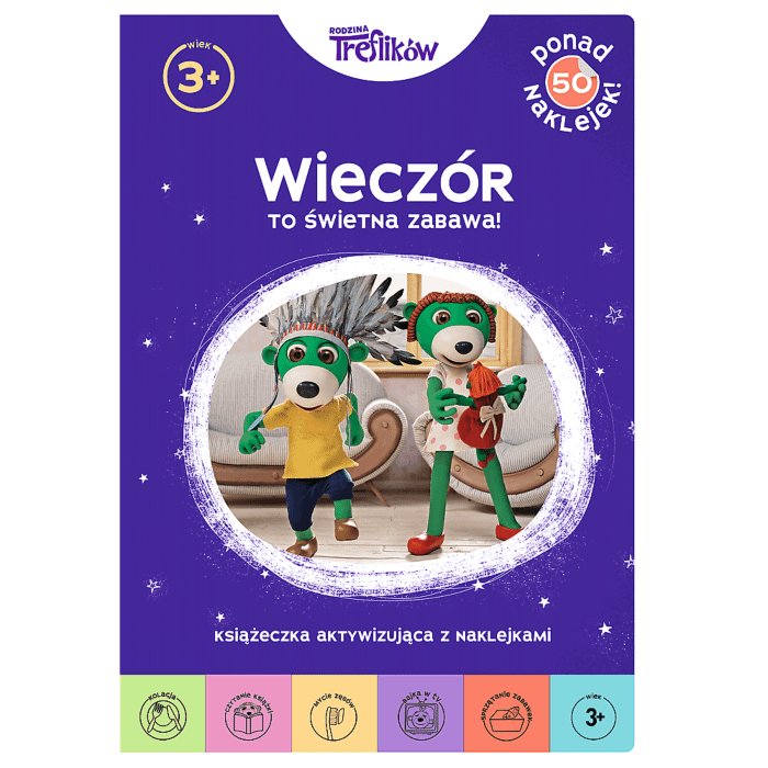 Wieczór to świetna zabawa - książka | Trefl - zdjęcie 1 Wieczór to świetna zabawa - książka | Trefl - zdjęcie 1