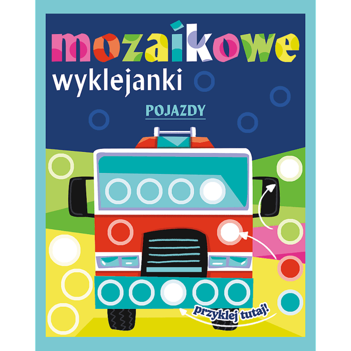 Pojazdy. Mozaikowe wyklejanki