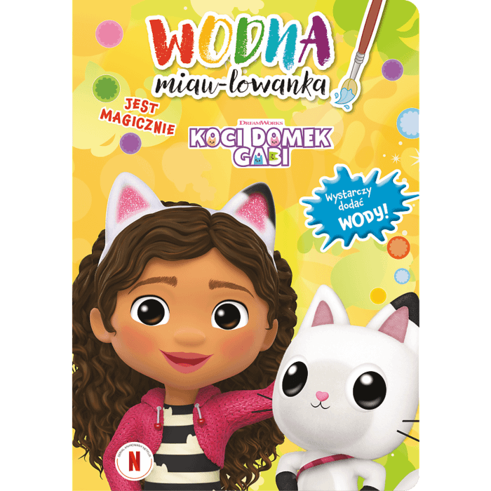 Koci domek Gabi. Jest magicznie. Wodna miau-lowanka - przód produktu Koci domek Gabi. Jest magicznie. Wodna miau-lowanka - przód produktu