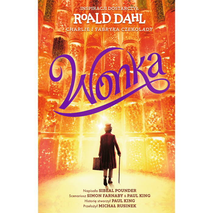 Książka Wonka - okładka przodem