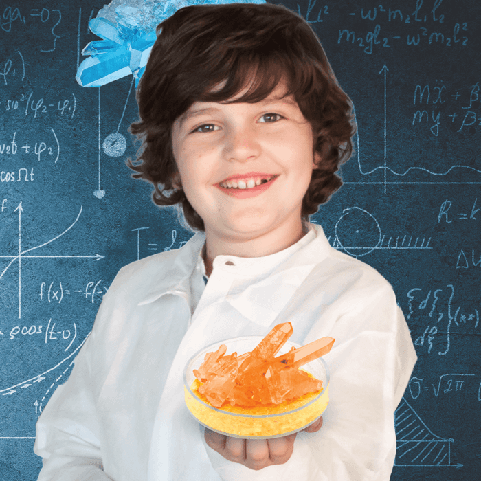 Fabryka Kryształów świecących w ciemności - zestaw naukowy dla dzieci od Science4You